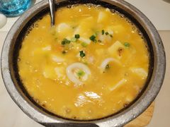 海鲜蟹粉羊奶豆腐-港丽餐厅(高德置地店)