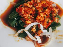 水豆豉拌秋葵-大蓉和(一品天下店)