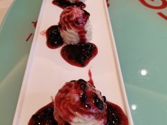 蓝莓山药-添福来墨鱼饺子 · 海鲜东北菜(大连星海·黄浦路店)