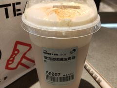 厚烧蛋糕波波奶茶-喜茶(广州石牌桥店)
