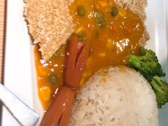 吉列猪扒香肠-佰搭果·广式茶餐厅(石牌东路店)