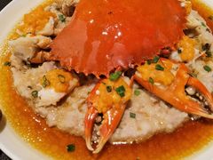 和乐蟹蒸手剁肉饼-广州文华东方酒店·江-由辉师傅主理