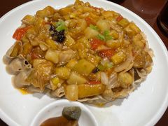 酸菜茄条扒莜面-紫泥369粗粮季(鼓楼店)