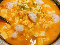 手拆蟹粉虾仁豆腐-小厨娘淮扬菜(六合欢乐港店)