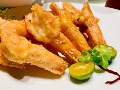 蜜汁酥皮虾-四季民福烤鸭店(外滩外白渡桥店)