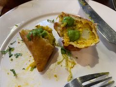 土豆咖喱角切开后-克比叔叔印度餐厅Kebabs on the Grille(永康路分店)