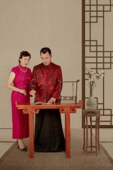 -时光纪亲子全家福照相馆(静安店母女写真父母纪念照)