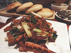 大巴山老腊肉炒笋-黑鸡小馆(金源店)