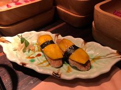 鹅肝芒果握饭-山葵家·创意料理(宁波来福士店)