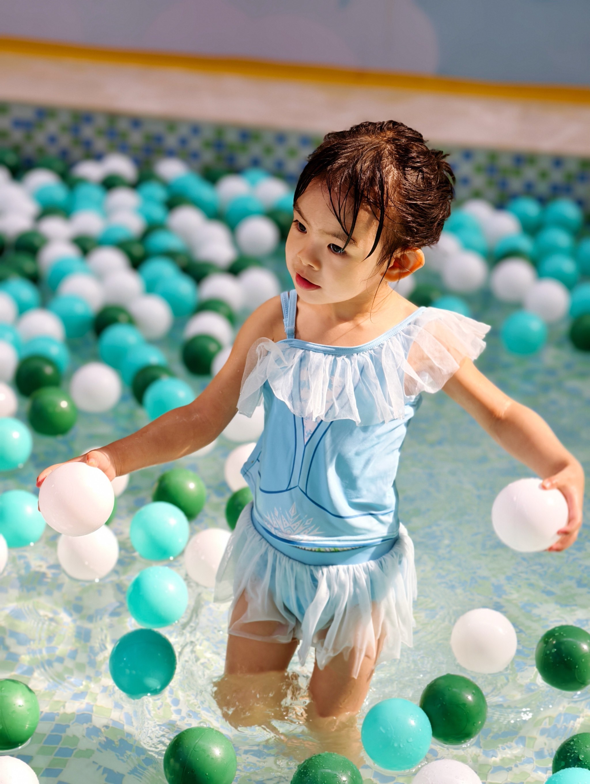 开业就跑来了,完全不负众望,孩子撒欢了