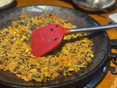 铁板炒饭-红辣椒八爪鱼特色韩国料理