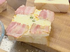 培根起司厚吐司-阿信厚吐司(曾厝垵店)