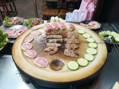 -老姐石板烧烤+铜炭火锅(总店)