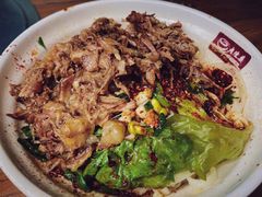 腊汁肉油泼面-老陈婆手工面庄