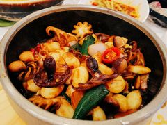 铁板鲜煎八爪鱼-粤珍轩·家宴·广式茶点(新城广场店)