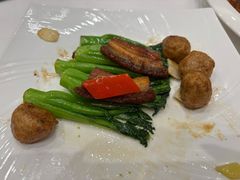 菜心烧肉炒鲮鱼球-广州酒家(昌岗地铁站店)