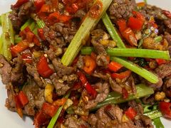 小炒黄牛肉-湘里乡亲甲王二老店