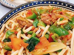 新疆炒面-百格里格.Uyghur cuisine(百色路店)