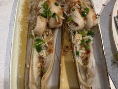 蒜蓉粉丝蒸蛏子王-喜记避风塘炒辣蟹(旗舰店)