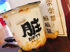 手炒黑糖脏脏茶-LELECHA乐乐茶(上海五角场万达广场店)