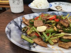 小炒黄牛肉-悦真雅院·四合院·清真私房菜(雍和宫店)