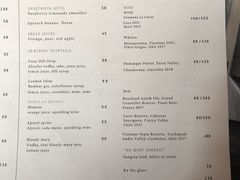 菜单-Ocean's Table 欧舍