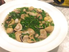 荠菜烩双菇-广玉兰上海菜(德平店)