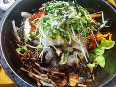 石锅拌饭-草家酱蟹炭火烤肉店(珲春南路一店)