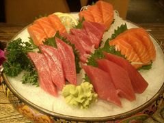 三文鱼和金枪鱼刺身-松子料理(亮马桥店)