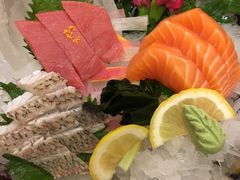 樱鲷、蓝鳍金枪、三文鱼刺身拼盘-松子料理(白家庄店)