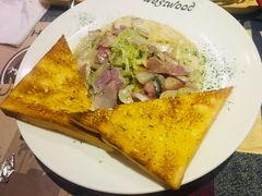 奶油蘑菇培根意面-遇见西木美式餐厅(体育路店)
