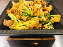 干锅花菜-外婆船宴餐厅·外婆喊你回家吃饭