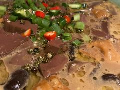 麻香鸭血肥肠-绿茶餐厅(华联万柳店)