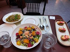 布拉塔蜜瓜梅果沙拉-沏点Trattoria意大利餐厅(新街口店)