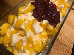 芒果绵绵冰-金牌外婆家(苏州中心店)