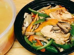 烧汁豆腐煲烩饭-禅悦素食