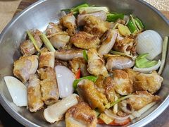 煎焗粉肠头-渔文乐农庄