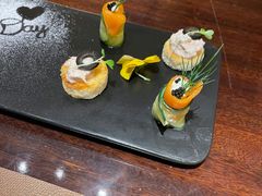 挪威烟熏三文鱼秘制酱料普切塔-柏蔻餐厅Le Banquet Bistro(天河北店)