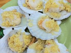 蒜蓉粉丝蒸大元贝-贞姨美食·老字号海鲜大排档