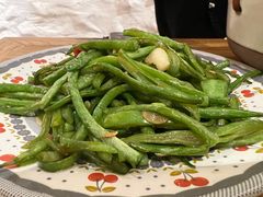 小炒豆角丝-十面欢腾·海鲜面·台式Bistro(长乐路店)