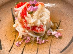 松叶蟹配紫苏花-鮨然(然寿司钱粮胡同店)