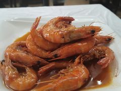 油焖大虾-1910老鲁味海鲜·戳子肉·青岛菜(金沙滩店)