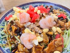 特色海鲜打卤面-大姨捞面(新安花园店)