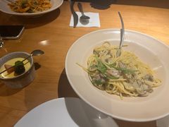 培根蘑菇奶油意大利面-新贝乐意大利餐厅(苏州中心店)