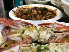 清蒸梭子蟹-海鲜人家(吕四店)