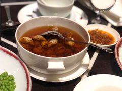 古越陈酿煮花螺-杭州西子湖四季酒店·金沙厅