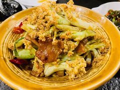 干锅有机菜花-湘肠香火锅店(团结湖店)