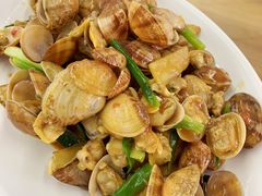 姜葱炒花甲-明记海鲜大排档(巽寮湾店)