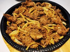 -味之朝·烤盘牛肉·松兰拌饭