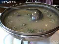 荠菜鱼肉丸子煲-老客站酒楼(金花南路店)